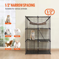 Cat Cage 3-Tier 28x28x41