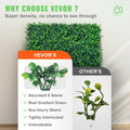 12PCS 10x10 Artificial Boxwood Panels UV Protected Hedge Wall Mat