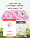 3D Flower Wall Panel 12pcs 15x15