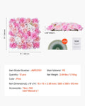 3D Flower Wall Panel 12pcs 15x15