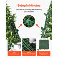 Artificial Grass Wall Panels, 40 x 120 inch, Milan Grass Greenery Boxwood Panel for Indoor Outdoor Green Decor & Ivy Fence Covering, Privacy Backdrop Wall Hedge Screen for Garden