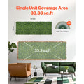 Artificial Grass Wall Panels, 40 x 120 inch, Milan Grass Greenery Boxwood Panel for Indoor Outdoor Green Decor & Ivy Fence Covering, Privacy Backdrop Wall Hedge Screen for Garden
