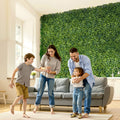 Artificial Grass Wall Panels 40x120inch Boxwood Hedge Privacy Screen