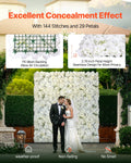 3D Flower Wall Panel 24pcs 15x15