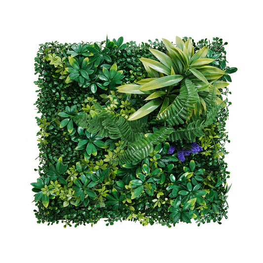 Artificial Grass Wall Panels 8pc 20x20 Boxwood Hedge Green Decor