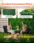 Artificial Grass Wall Panels 8pc 20x20 Boxwood Hedge Green Decor