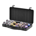 Poker Chip Set 300pc Clay Chips Cards Dice Carrying Case Texas Hold'em