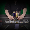 Poker Chip Set 500pc 14g Clay Chips Cards Dice Carrying Case