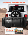Hitch Cargo Carrier Bag Waterproof 840D 152x61x62cm 20 Cubic Feet