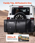 Hitch Cargo Carrier Bag 840D Waterproof 152x61x77.8cm 25 Cubic Feet