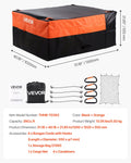 Truck Bed Cargo Bag Waterproof 840D PVC 130x102x55.5cm 26 Cu.ft