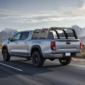 Overland Truck Bed Rack 125-172.5cm Adjustable Steel 408kg Load Tacoma