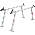 Truck Rack, 363lbs Capacity, 19-34in Adjustable Height, Aluminum Ladder Rack for Truck with 8 Non-Drilling C-clamps, Heavy Duty Truck Bed Rack Two-Bar Set for Kayak, Surfboard, Lumber, Ladder
