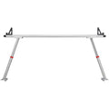 Truck Ladder Rack 363lbs Capacity Adjustable 19-34in Aluminum 8 C-clamps