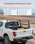 Truck Ladder Rack 53.3-80cm Adjustable Aluminum Cargo Non-Drill