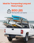 Truck Ladder Rack 53.3-80cm Adjustable Aluminum Cargo Non-Drill