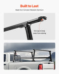 Truck Ladder Rack 53.3-80cm Adjustable Aluminum Cargo Non-Drill