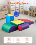 Climbing Blocks 5 Piece Foam Toddler Preschooler Soft Play Set