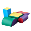 Climbing Blocks 5 Piece Foam Toddler Preschooler Soft Play Set
