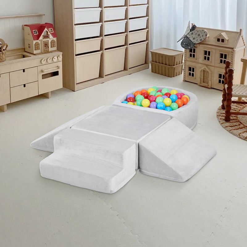 Foam Climbing Blocks 5pc Set Toddler Baby Indoor Play Activity Crawl