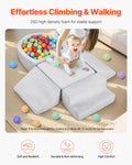 Foam Climbing Blocks 5pc Set Toddler Baby Indoor Play Activity Crawl