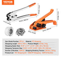 Banding Strapping Kit 100m PP Band 100 Metal Seals Tensioner Sealer