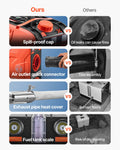 8KW Diesel Heater 12V Portable Air Heater RV Van Garage Remote APP