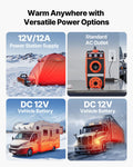 8KW Diesel Heater 12V Portable Air Heater RV Van Garage Remote APP