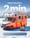 8KW Diesel Heater 12V/24V Portable Truck Van RV Bluetooth APP LCD