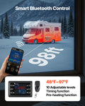 8KW Diesel Heater 12V/24V Portable Truck Van RV Bluetooth APP LCD