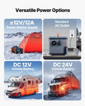 8KW Diesel Heater 12V/24V Portable Truck Van RV Bluetooth APP LCD