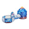 3 in 1 Kids Play Tent Tunnel Popup Playhouse Royal Blue Rocket