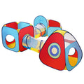 5in1 Kids Play Tent Tunnel Basketball Hoop Indoor Outdoor Playhouse