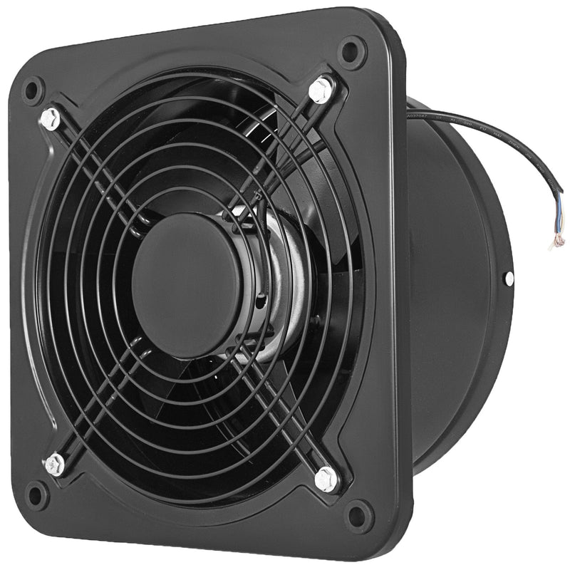250mm Axial Exhaust Fan 2800RPM Industrial Metal Commercial Air Blower