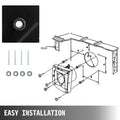 250mm Axial Exhaust Fan 2800RPM Industrial Metal Commercial Air Blower