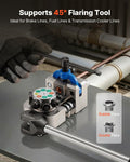Brake Line Flaring Tool 45° Double Flare 4.76mm 6.35mm 7.94mm 9.52mm
