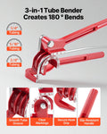 Brake Line Flaring Tool Kit 7.6m Copper Tube 20 Fittings Bender