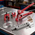 Brake Line Flaring Tool Kit 7.6m Copper Tube 20 Fittings Bender