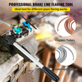 Brake Line Flaring Tool 45° Single Double Bubble 3/16-3/8