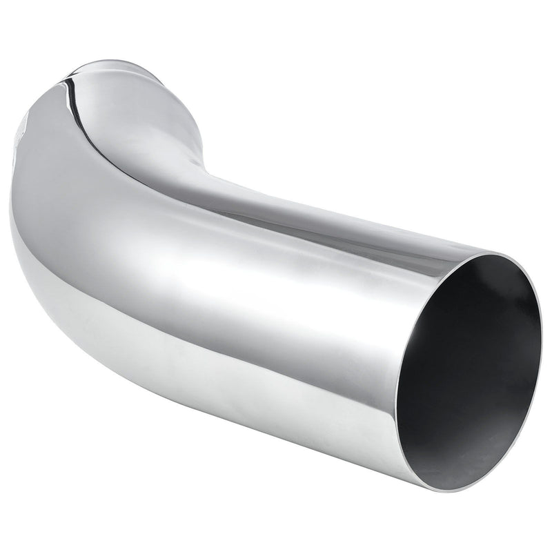 Elbow Exhaust Tip 101.6mm Inlet 152.4mm Outlet Chrome Truck