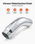 Elbow Exhaust Tip 127mm Inlet 152.4mm Outlet Chrome Truck Car