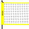 Portable Volleyball Net Set Adjustable Height Steel Poles Beach Backyard