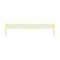 Portable Volleyball Net Set Adjustable Height Steel Poles Beach Backyard