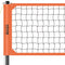 Portable Volleyball Net Set Adjustable Height Aluminum Poles Bag