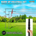 Volleyball Training Net Adjustable Height Portable Indoor Outdoor