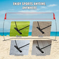 Volleyball Training Net Adjustable Height Portable Indoor Outdoor