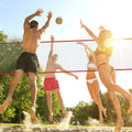 Volleyball Training Net Adjustable Height Portable Indoor Outdoor