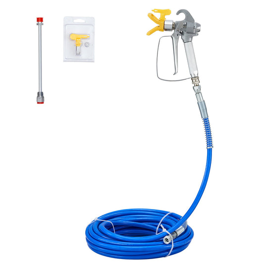 Airless Paint Spray Hose 50ft 1/4in 3600psi with Swivel Joint