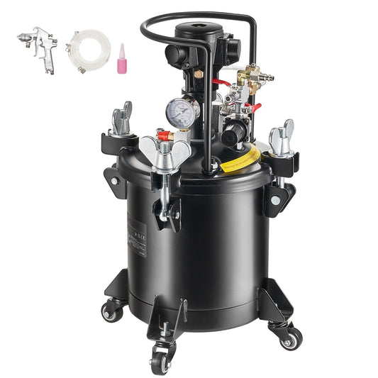 Spray Paint Pressure Pot Tank 10 L/2.5 gal Fully Automatic Stirring 70 psi
