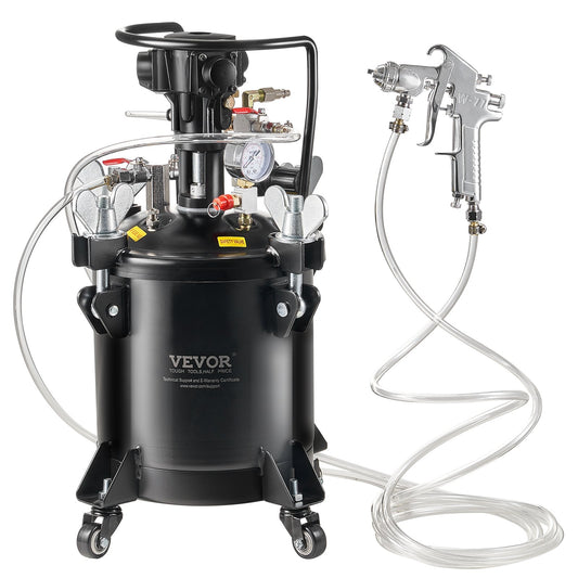 Spray Paint Pressure Pot Tank 10L Automatic Stirring 70psi